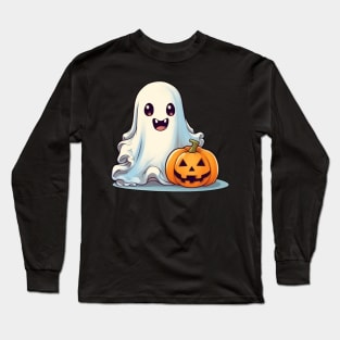 Spoopy Ghost! Long Sleeve T-Shirt